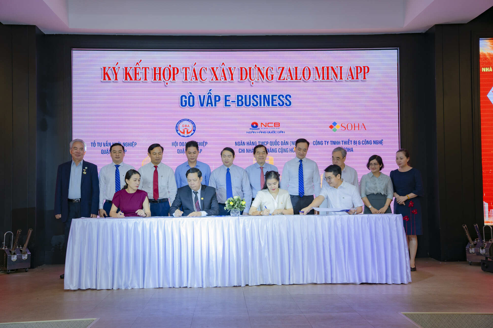 NCB and Go Vap Business Association provide exceptional financial solutions to corporate customers