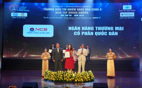 NCB IZIMOBILE RANKS AMONG TOP 10 QUALITY PRODUCTS & SERVICES IN ASIA 2024